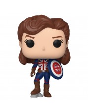 Фигурка Funko POP! Bobble: Marvel: What If: Captain Carter 55811 (56938)