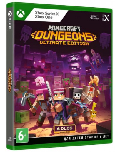 Minecraft Dungeons. Ultimate Edition (русские субтитры) (Xbox One / Series X) 