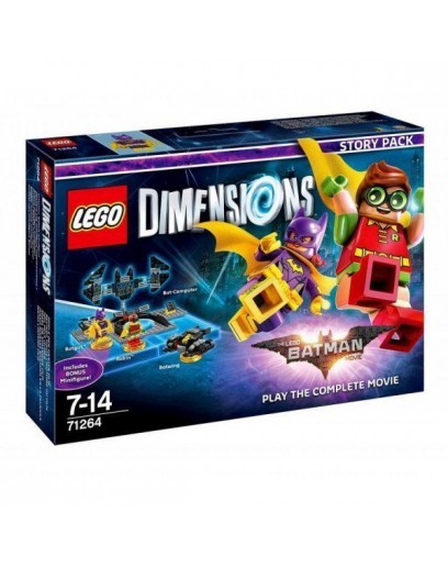LEGO Dimensions Story Pack - Batman Movie (Batgirl, Robin, Batwing, Bat-Computer) 