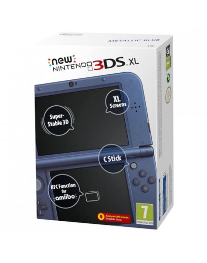 New Nintendo 3DS XL Blue (Синяя) 
