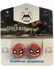 Насадки на стики Thumbstick Spider-Man (Red) (PS4 / PS5)	