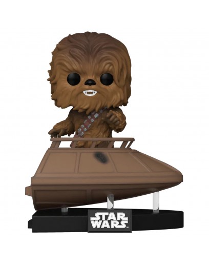 Фигурка Funko POP! Deluxe Bobble: Star Wars Ep 6: RotJ 40th: Jabba's Skiff Chewbacca (Exc) 71282 