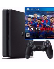 Игровая приставка Sony PlayStation 4 Slim 1 ТБ (Black) + PES 2018