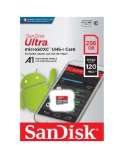 Карта памяти SanDisk Ultra microSDXC UHS-I 256GB
