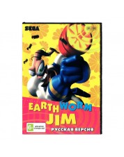 Игровой картридж для Sega Earthworm Jim