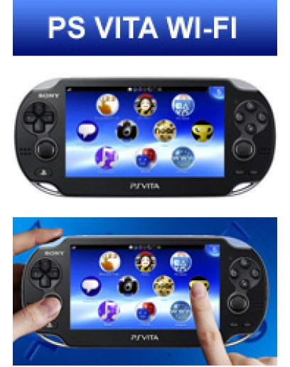 Портативная игровая приставка Sony PlayStation Vita Wi-Fi (Черная) 