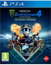 Monster Energy Supercross - The Official Videogame 4 (английская версия) (PS4)