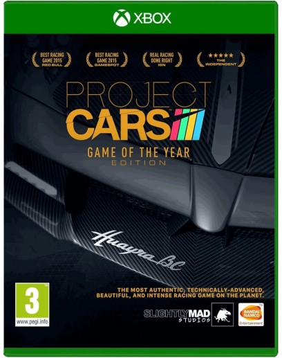 Project Cars - Game of the Year Edition (русские субтитры) (Xbox One / Series) 