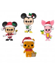 Фигурка Funko POP! Disney: Holiday: Mickey/Minnie/Winnie (FL)/Piglet (Exc) 4PK 66842