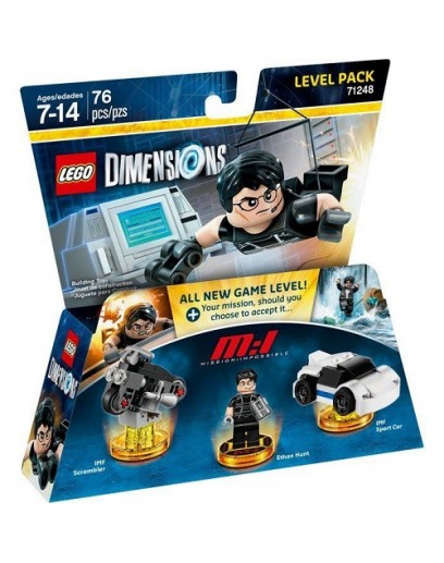 LEGO Dimensions Level Pack - Mission Impossible (Ethan Hunt, IMF Sport Car, IMF Scrambler) 