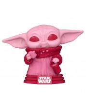 Фигурка Funko POP! Bobble: Star Wars: Valentines: Grogu with Cookies 60124