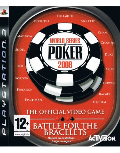 World Series of Poker 2008: Battle for the Bracelets (PS3) 