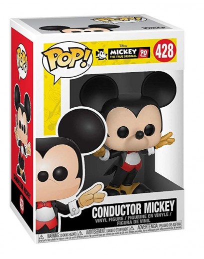 Фигурка Funko POP! Vinyl: Disney: Mickey's 90th: Conductor Mickey 32186 