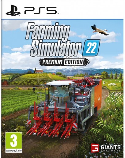 Farming Simulator 22. Premium Edition (русские субтитры) (PS5) 