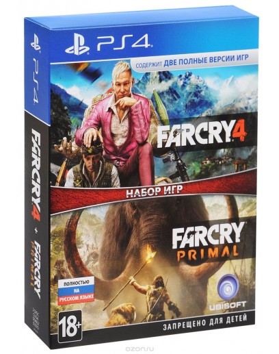 Far Cry-4 + Far Cry Primal (PS4) 