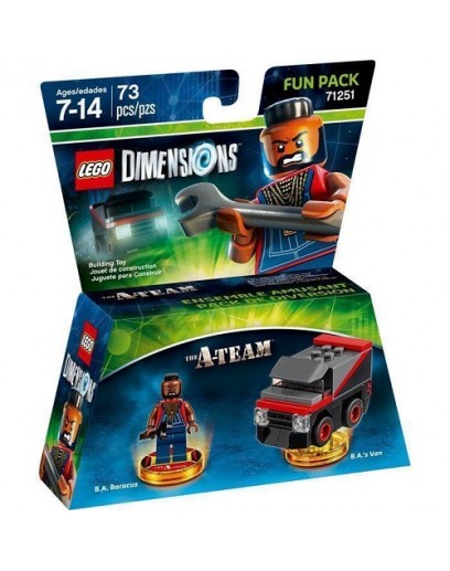 LEGO Dimensions Fun Pack - The A-Team (B.A. Baracus, B.A.'s Van) 