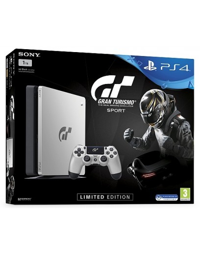 Игровая приставка Sony PlayStation 4 Slim 1 ТБ + Gran Turismo Limited Edition 