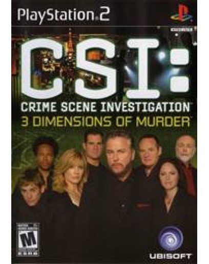 CSI: 3 Dimensions of Murder (PS2) 