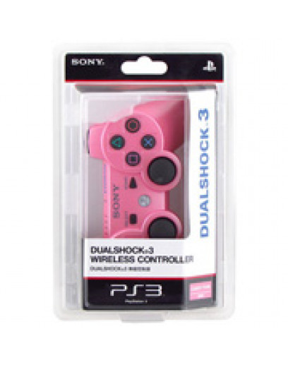 Джойстик беспроводной для Sony DualShock 3 (розовый) 