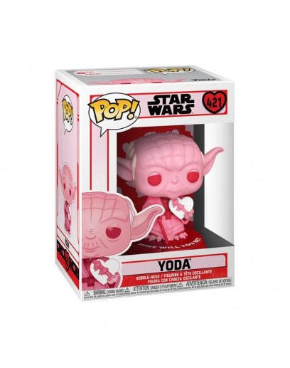 Фигурка Funko POP! Bobble: Star Wars: Valentines: Yoda w/Heart 52870 