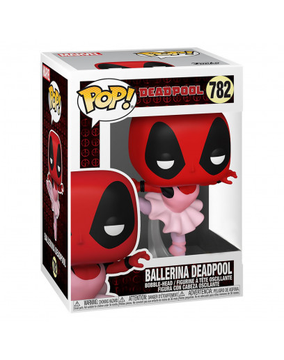 Фигурка Funko POP! Bobble: Marvel: Deadpool 30th: Ballerina Deadpool (Exc) 54689 