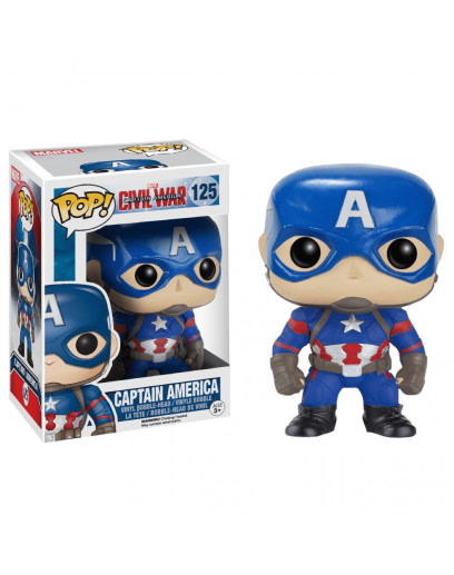 Фигурка Funko POP! Bobble: Marvel: Civil War: Captain America 7223 