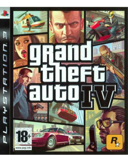 Grand Theft Auto IV (PS3) 