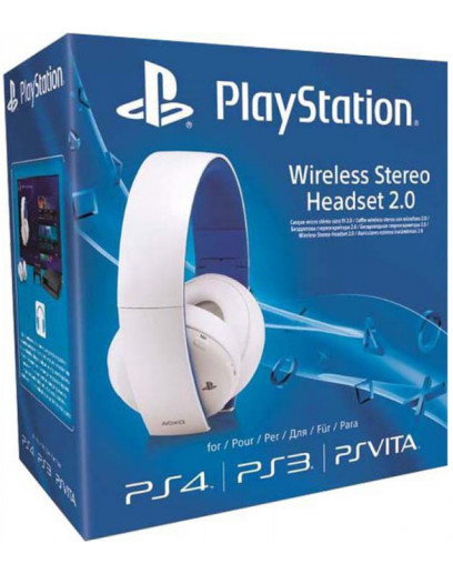 Беспроводная стереогарнитура Sony Wireless Stereo Headset 2.0 White (PS4) 