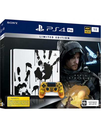 Игровая приставка Sony PlayStation 4 Pro 1 ТБ (CUH-7208B) Death Stranding Limited Edition 