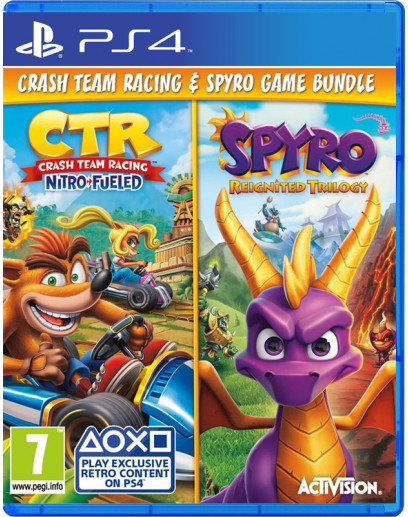 Crash Team Racing: Nitro Fueled & Spyro: Reignited Trilogy (PS4) 