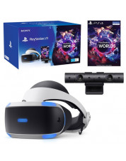Шлем виртуальной реальности Sony PlayStation VR + Camera VR + VR World