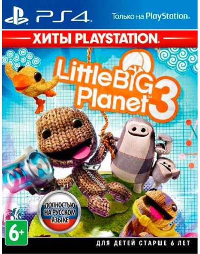 LittleBigPlanet 3 (Хиты PlayStation) (русская версия) (PS4) 