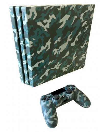Игровая приставка Sony PlayStation 4 Pro 1 ТБ "Blue Camouflage" 