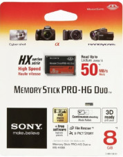 Карта памяти Sony Memory Stick PRO-HG DUO MS-HX 8 ГБ