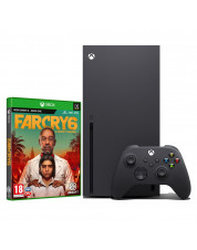 Игровая приставка Microsoft Xbox Series X + Игра Far Cry 6 (русская версия)