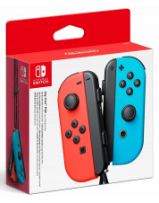 Джойстики Joy-Con (неоновый синий / неоновый красный) (Nintendo Switch)